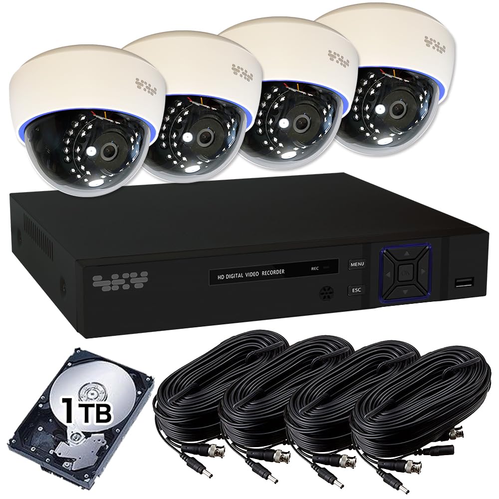 Amazon.co.jp: 【 本物の200万画素 録画 防犯カメラ 監視カメラ】 屋内